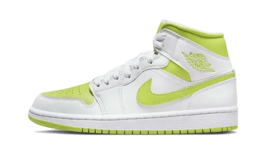 Air Jordan 1 Mid White Lime