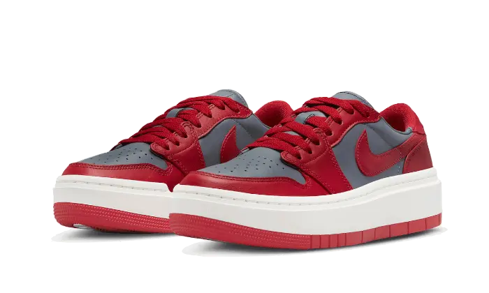 Air Jordan 1 Elevate Low Dark Grey Varsity Red