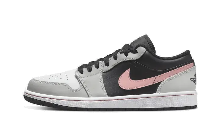 Air Jordan 1 Low Black Grey Pink