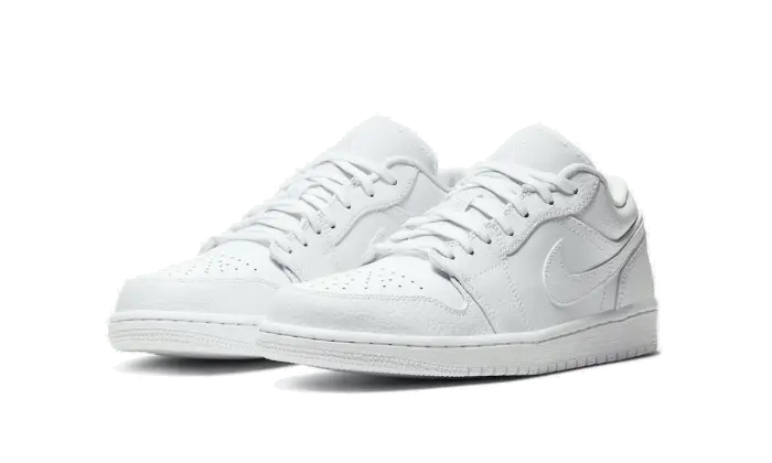 Air Jordan 1 Low Triple White - 553558-126