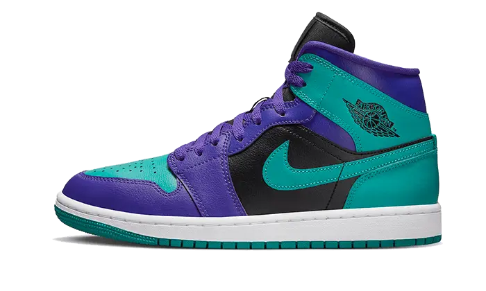 Air Jordan 1 Mid Black Grape