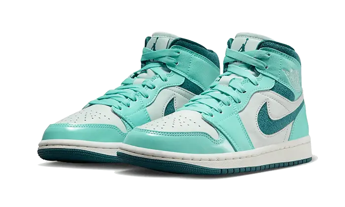 Air Jordan 1 Mid Bleached Turquoise