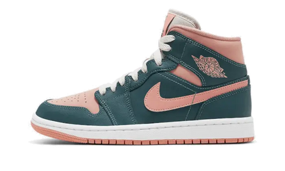 Air Jordan 1 Mid Dark Teal Green (W)