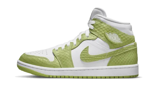 Air Jordan 1 Mid Green Python