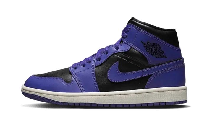 Air Jordan 1 Mid Purple Black