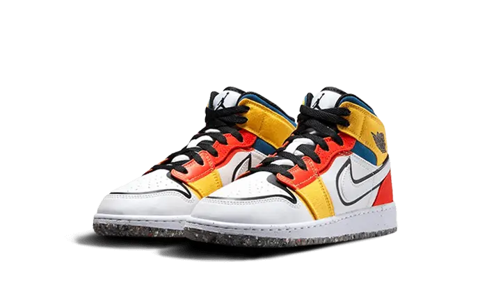 Air Jordan 1 Mid SE Multicolor Enfant (GS)