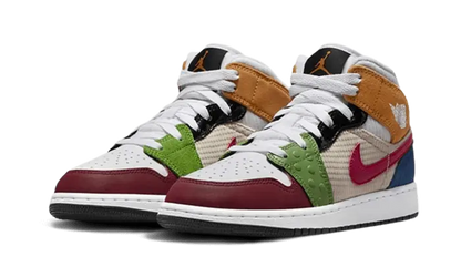 Air Jordan 1 Mid SE Patchwork