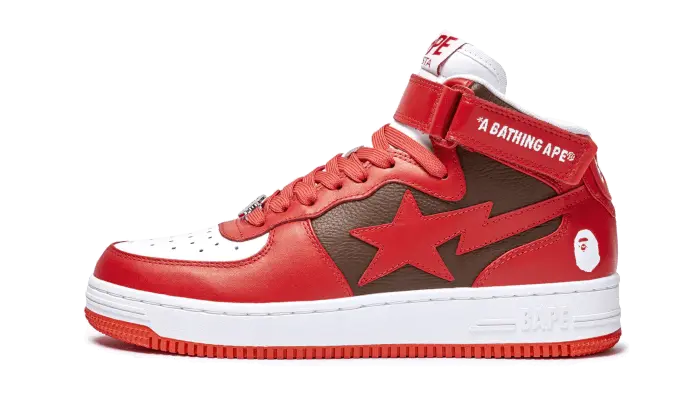 Bape Sta Mid Red (2022)