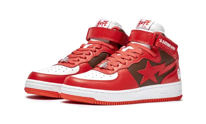 Bape Sta Mid Red (2022)