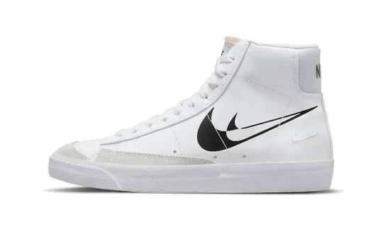 Blazer Mid '77 Double Negative White Black