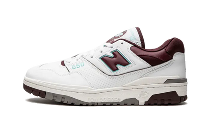 New Balance 550 Burgundy Cyan 