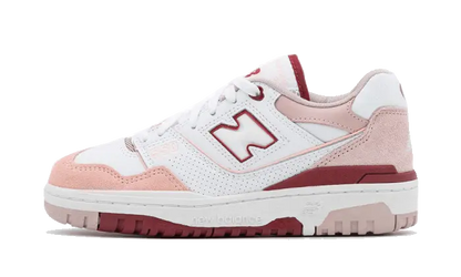 New Balance 550 White Scarlet Pink