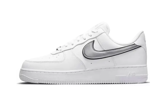 Nike Air Force 1 Low Essential White Metallic Silver