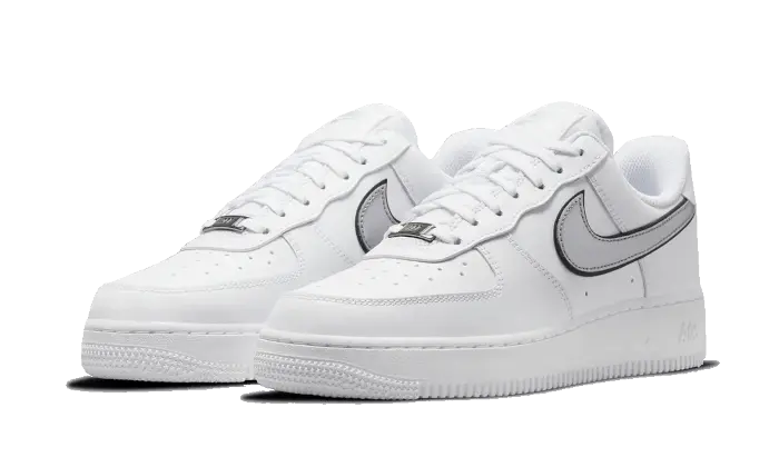 Nike Air Force 1 Low Essential White Metallic Silver