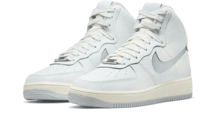 Nike Air Force 1 High Sculpt White Silver - DC3590-101