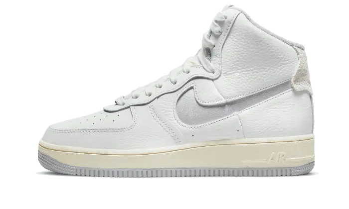 Nike Air Force 1 High Sculpt White Silver - DC3590-101