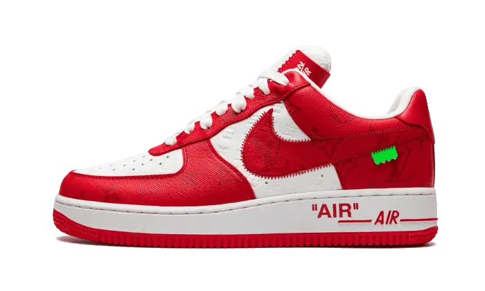 Nike Air Force 1 Low Louis Vuitton White Red