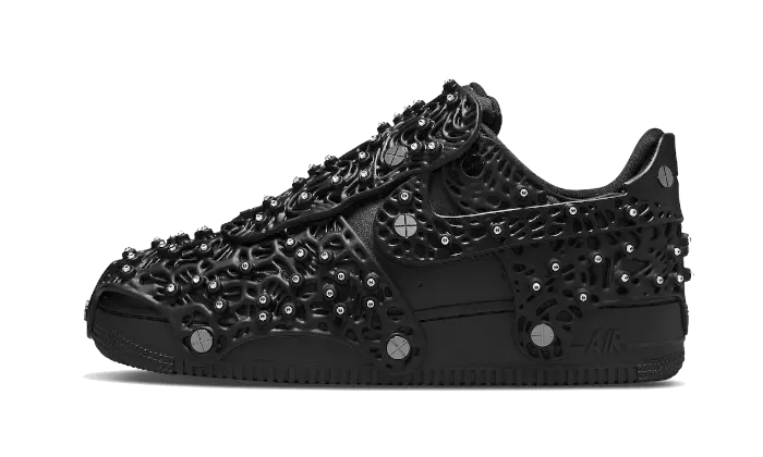 Air Force 1 Low Swarovski Triple Black (W) - MTHOR SHOP