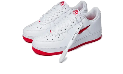 Nike Air Force 1 Low '07 Retro Color of the Month Jewel Swoosh University Red