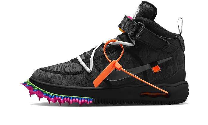 Air Force 1 Mid Off-White Clear Black