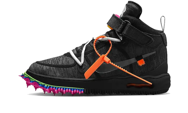 Air Force 1 Mid Off White Clear Black