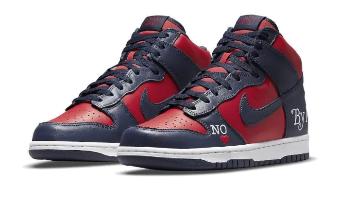 SB Dunk High Supreme By Any Means Navy SKU : DN3741-002