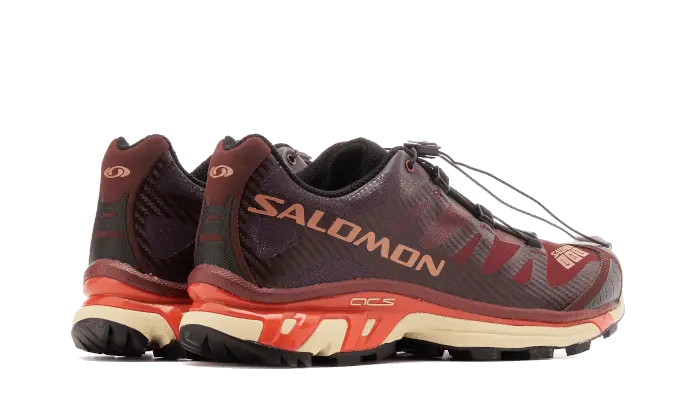 Salomon XT-4 Bitter Chocolate Mocha Mousse Fiery Red