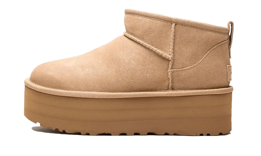 UGG Classic Ultra Mini Platform Boot Sand