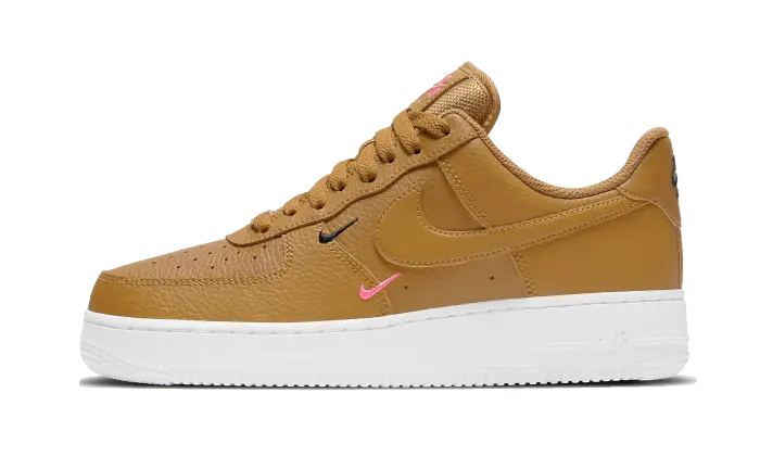 Nike Air Force 1 Low Mini Swoosh Wheat Pink (W) - CT1989-700