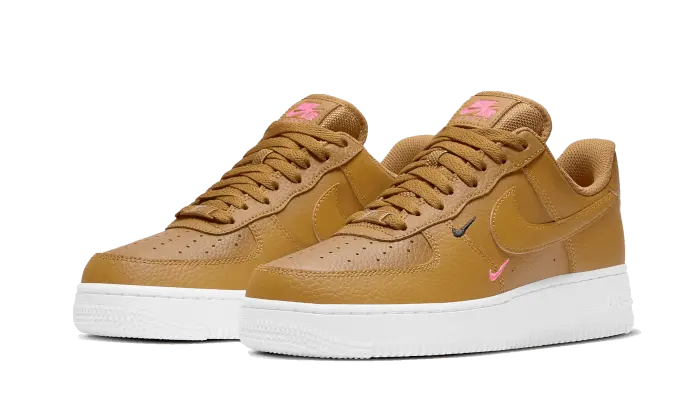 Nike Air Force 1 Low Mini Swoosh Wheat Pink (W) - CT1989-700