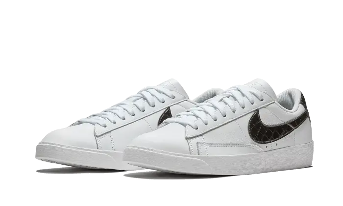 Nike Blazer Low White Black Croc - BQ0033-100