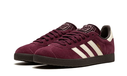 Adidas Gazelle Maroon Chalk White