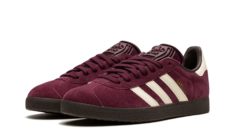 Adidas Gazelle Maroon Chalk White