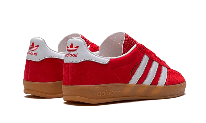 Adidas Gazelle Scarlet Cloud White