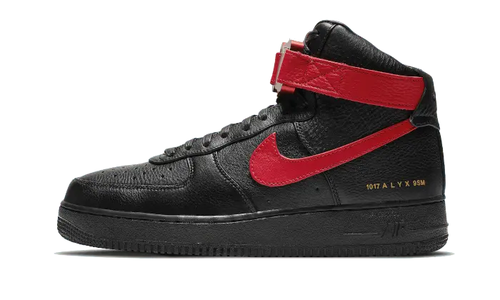 Nike Air Force 1 High Alyx University Red Black - CQ4018-601