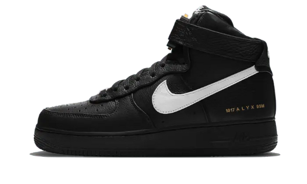 Nike af1 high black and white sales