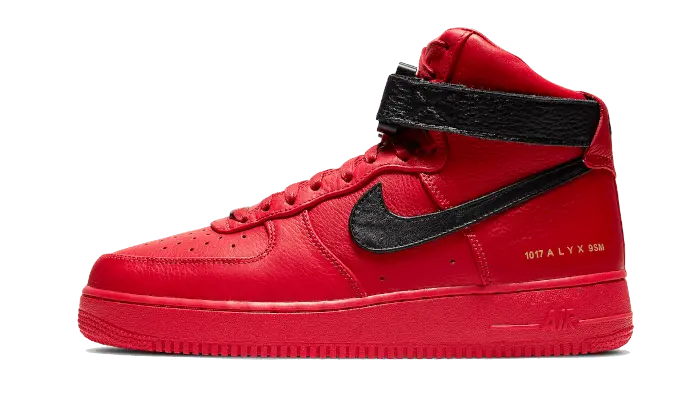 Nike Air Force 1 High Alyx University Red Black - CQ4018-601