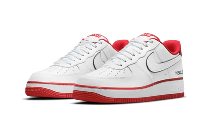 Nike Air Force 1 Low '07 LX Hello White University Red - CZ0327-100