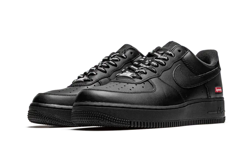 Nike Air Force 1 Low Black Supreme - CU9225-001