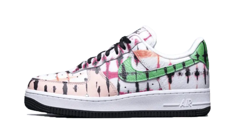 Nike Air Force 1 Low Black Tie Dye - CW1267-101