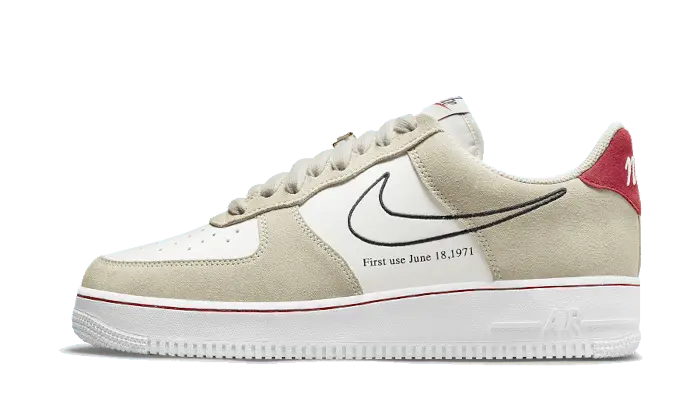 Nike Air Force 1 Low First Use Light Sail Red - DB3597-100