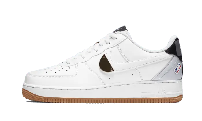 Nike Air Force 1 Low NBA White Grey Gum - CT2298-100