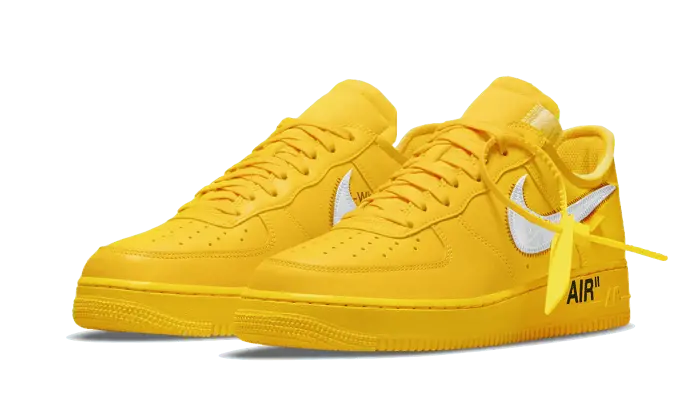 Nike Air Force 1 Low Off-White University Gold Metallic Silver - DD1876-700