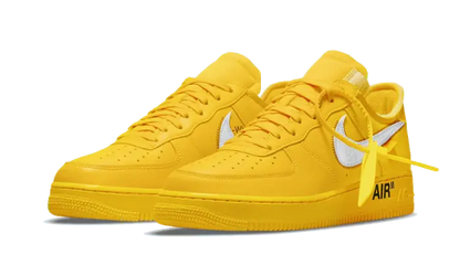 Nike Air Force 1 Low Off-White University Gold Metallic Silver - DD1876-700