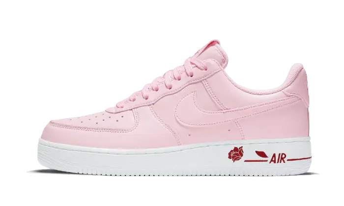 Nike air force high top pink shop