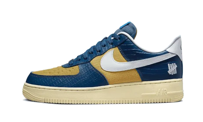 Nike Air Force 1 Low SP Undefeated 5 On It On It Blue Yellow Croc - DD1873-101