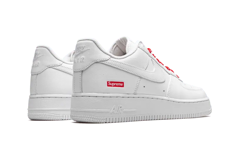 Nike Air Force 1 Low White Supreme - CU9225-100