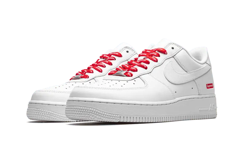 Nike Air Force 1 Low White Supreme - CU9225-100