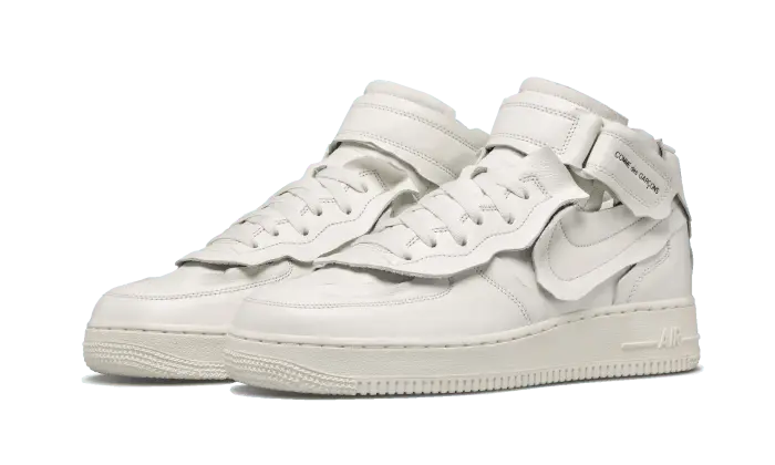 Nike Air Force 1 Mid Comme des Garçons White - DC3601-100