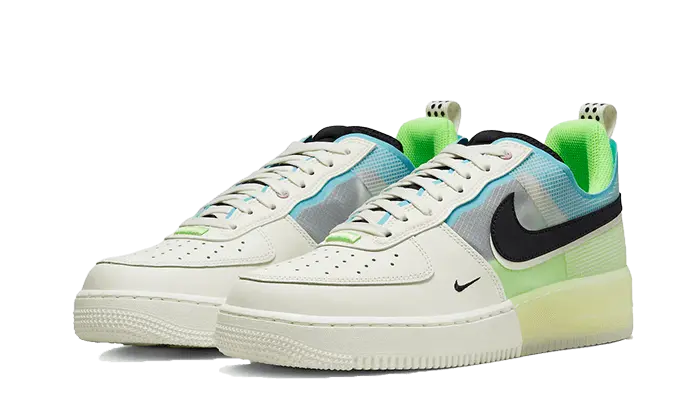 Nike Air Force 1 Low React Sail Barely Volt